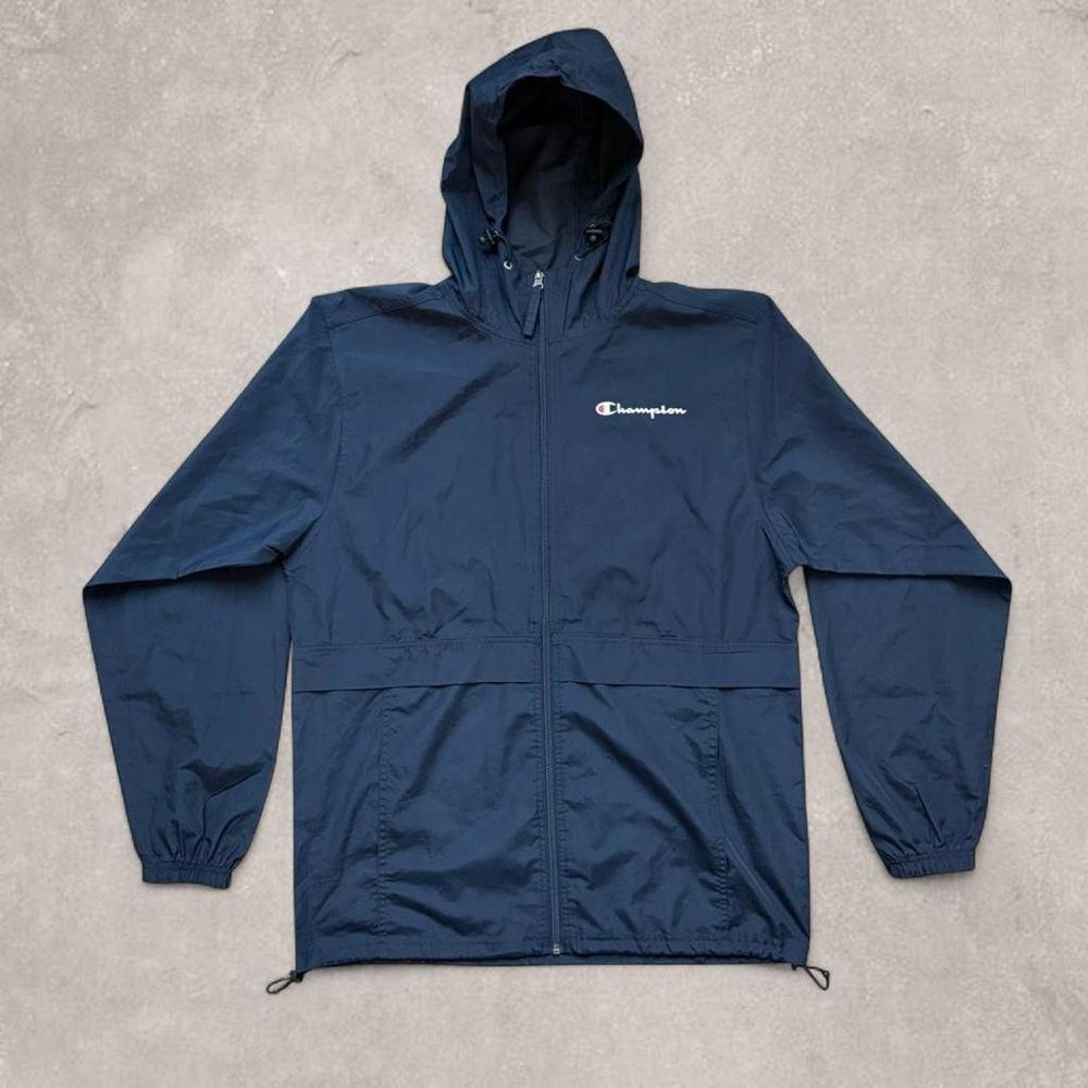 Y2K Champion Full Zip Windbreaker Track Jacket